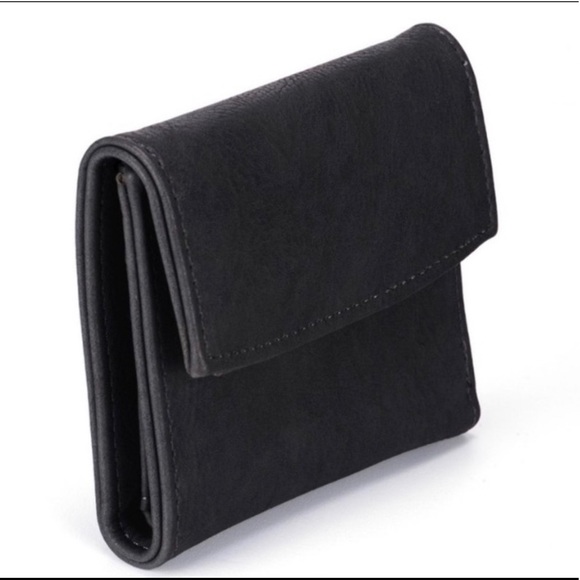 ‼️1 LEFT‼️MoDA NEW YORK SLEEK BLACK WALLET - Picture 1 of 4